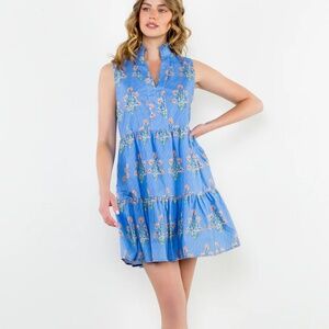 NWT THML V-neck Floral Pattern Dress